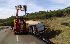 rescate de coches camiones autobuses